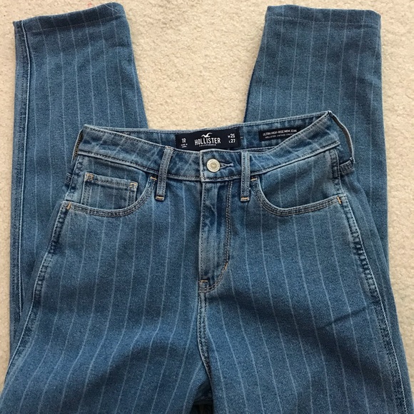 high rise mom jeans hollister